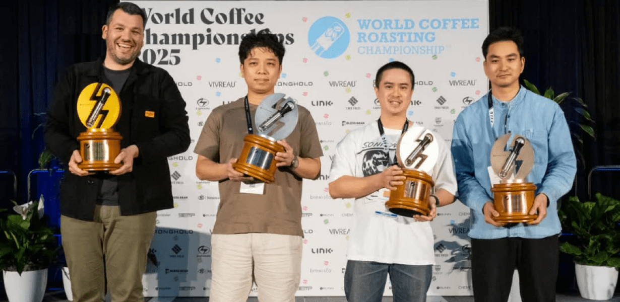超高速 カウンター 2025 World Coffee Roasting Champions | Coffee Machines Sale