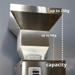 Automatic Scale Hopper Extension