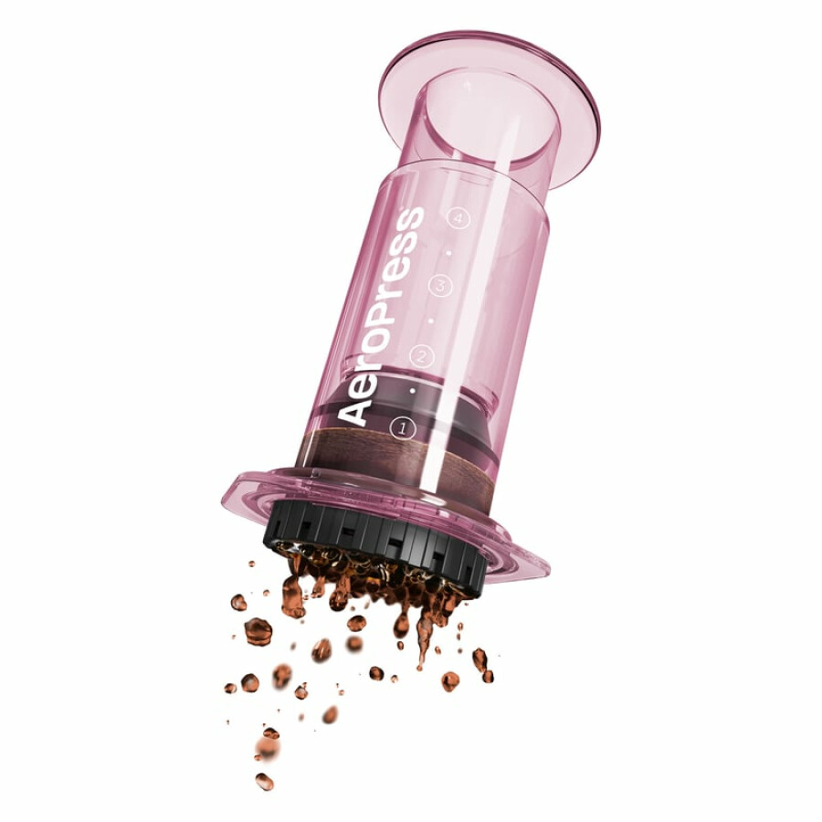 AeroPress - Clear Pink Coffee Maker | Coffee Machines Sale