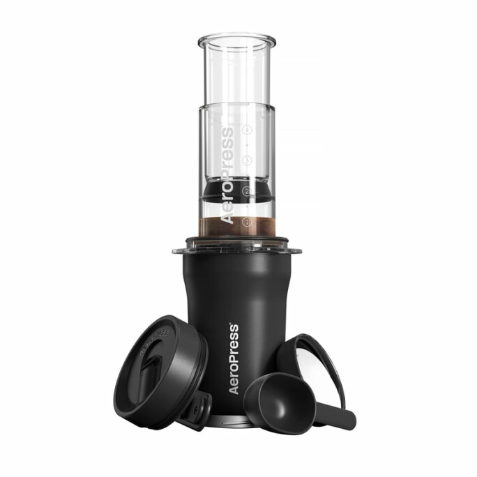 AeroPress Go Plus Coffee Maker | Black #1