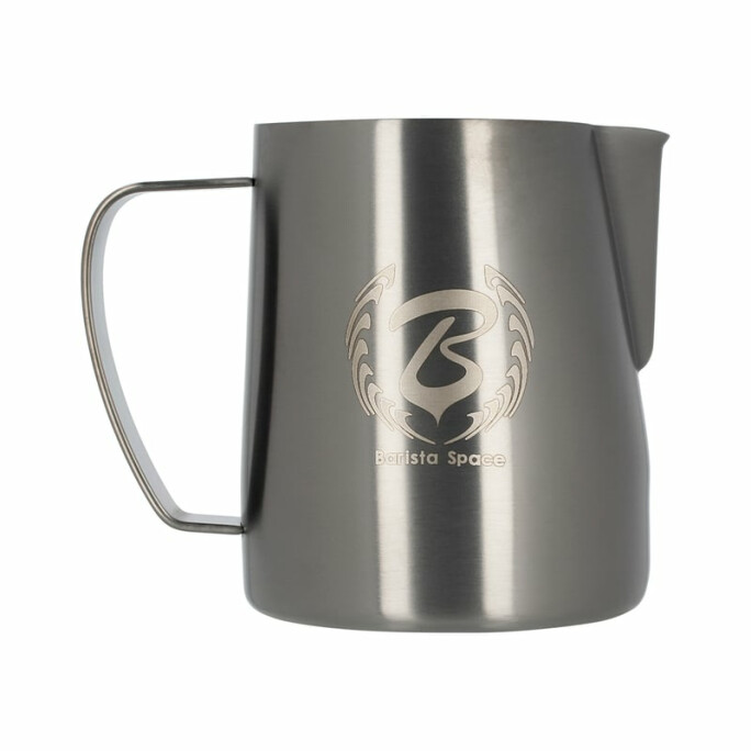 Barista Space - 350 ml Sandy Black Milk Jug #1