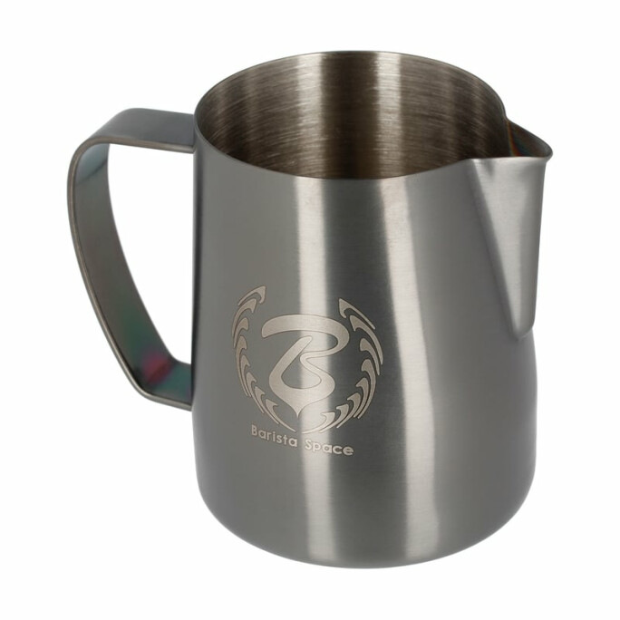 Barista Space - 350 ml Sandy Black Milk Jug #2