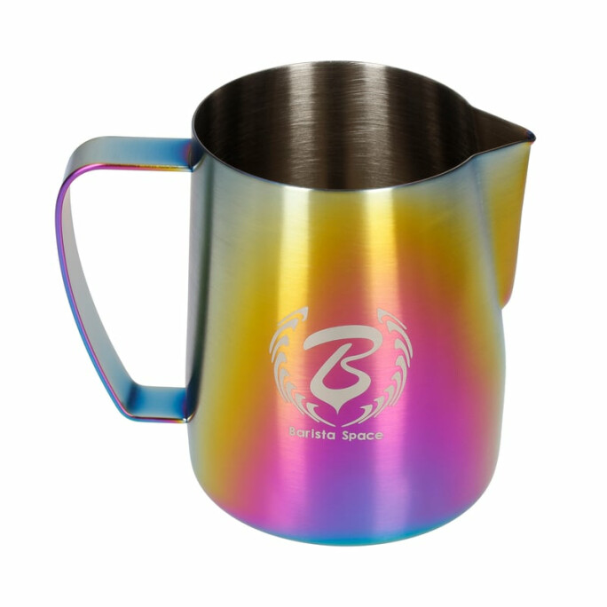 Barista Space - 600 ml Rainbow Sandy Milk Jug #2