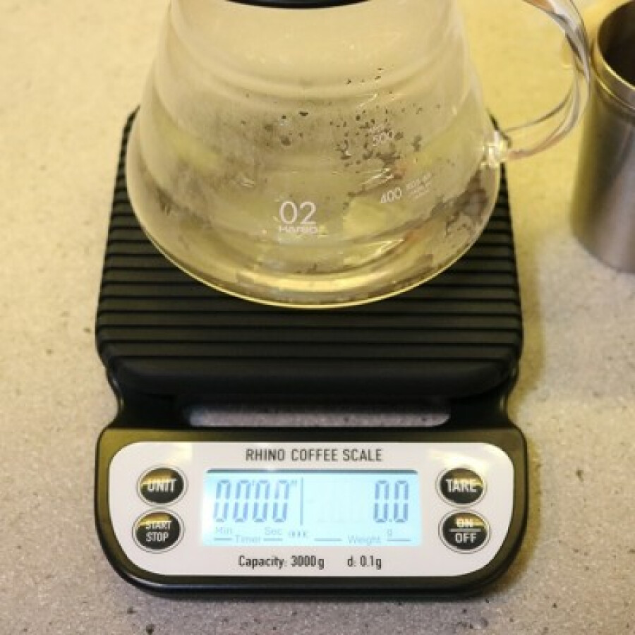 Rhino Coffee Gear Stealth Espresso Scale 2000 g - Crema
