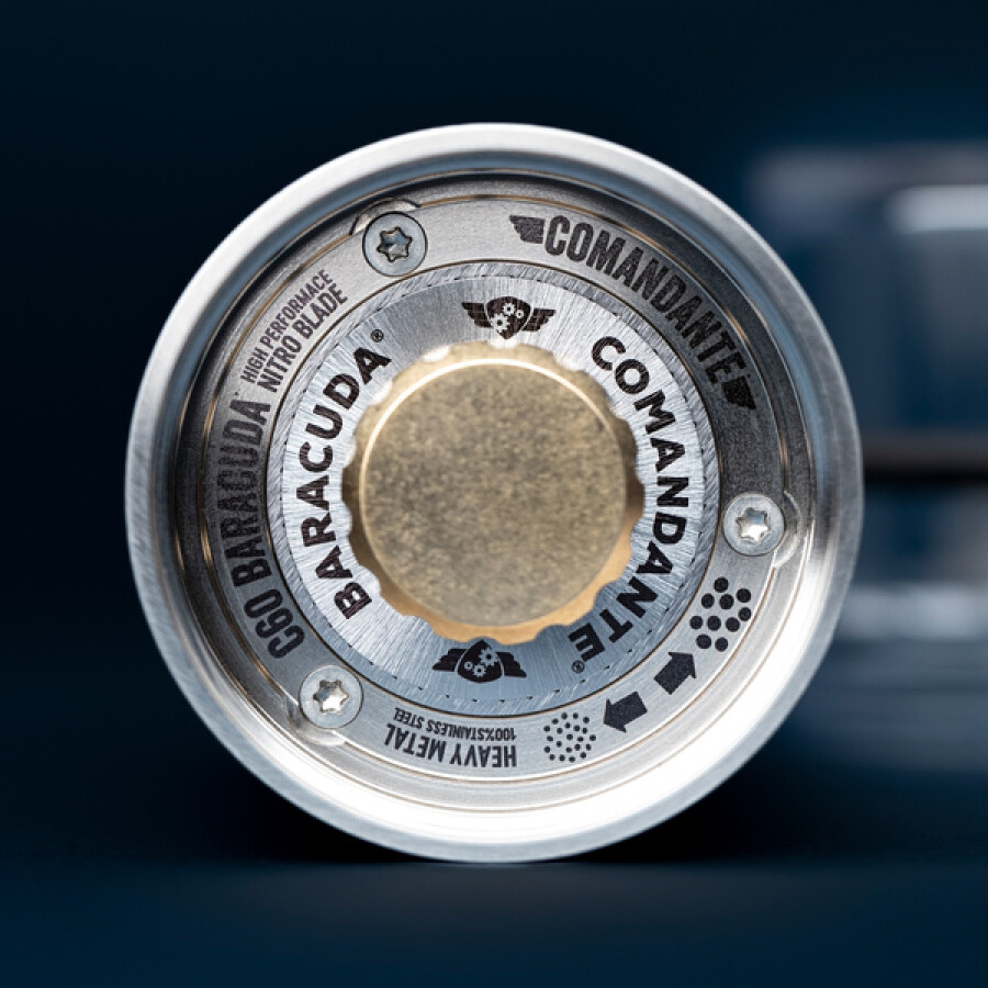 Comandante C60 Baracuda Velvet Steel Grinder | Coffee Machines Sale