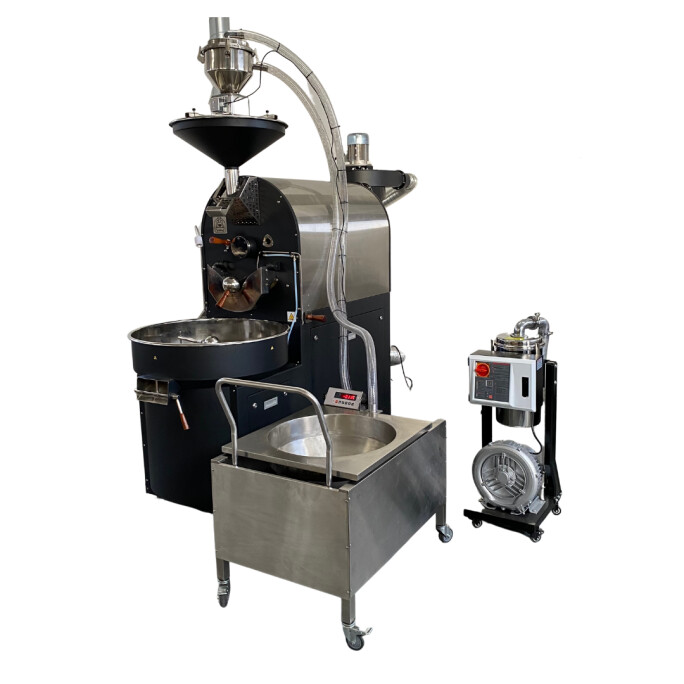 Green Coffee Automatic Loader (bean cart + vacuum lift) #1