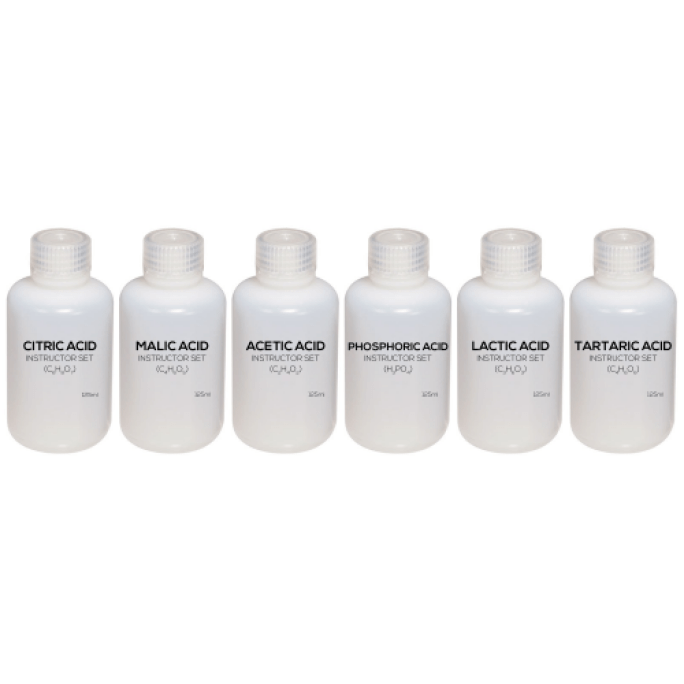 Organic Acids Instructor Kit (6x125ml) #1