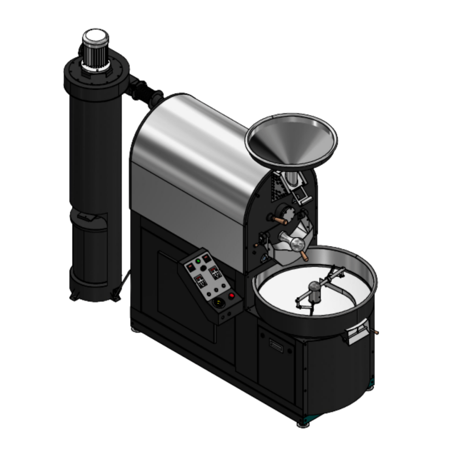 Coffee Roaster CMS-12 | 12kg Gas Roaster - Manual | Coffee