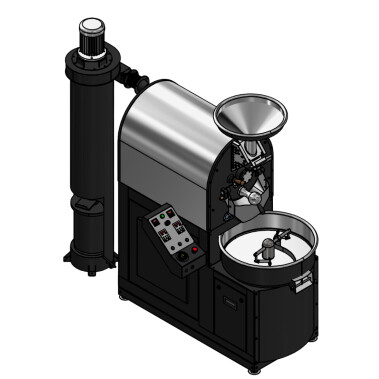 Coffee Roaster CMS-6 | 6kg Gas Roaster - Manual