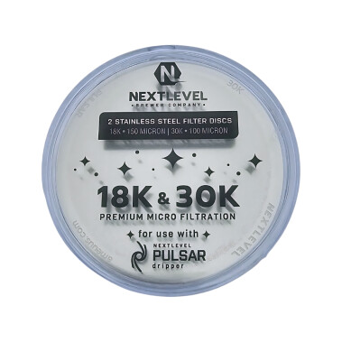 NextLevel Pulsar - Stainless Steel Filter Discs