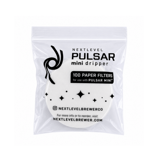 NextLevel Pulsar Mini Premium Paper Filters (100-Pack) #1