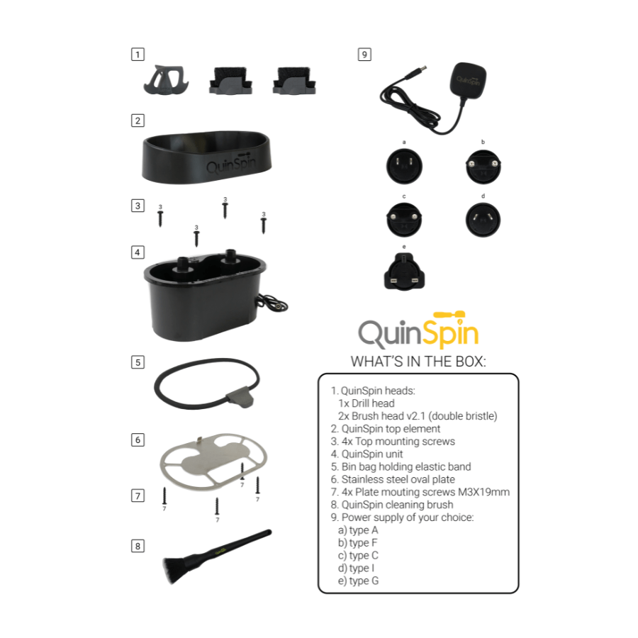 QuinSpin V2.2 | Portafilter Cleaner | Coffee Machines Sale