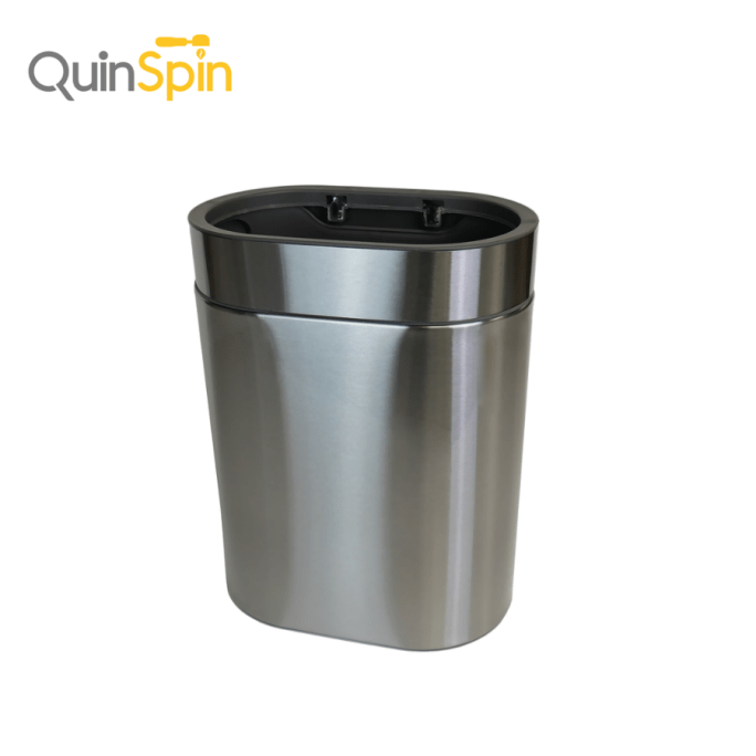 QuinSpin V2.0-2.2 Coffee Grounds Container - Steel #1