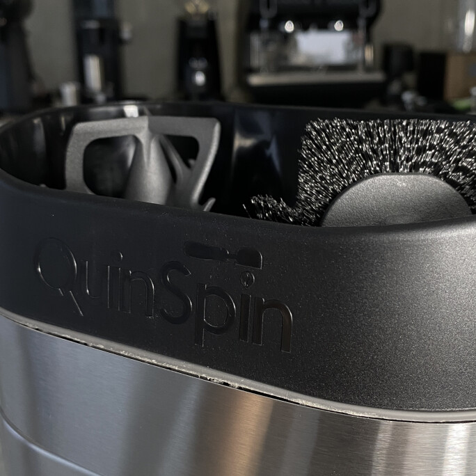 QuinSpin V2.0 + Coffee Ground Container Bundle #3