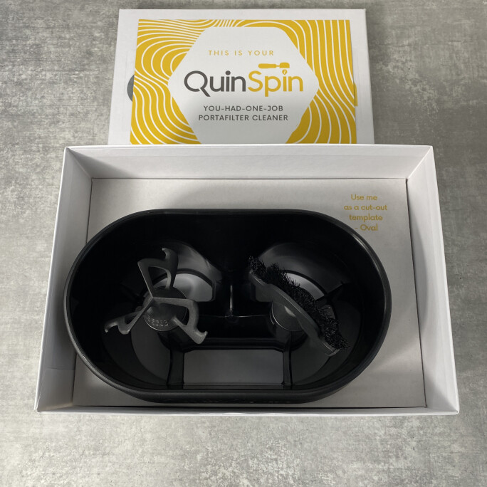 QuinSpin V2.0 | Portafilter Cleaner #5