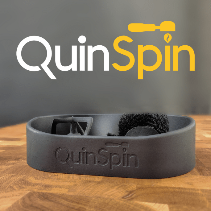 QuinSpin V2.0 | Portafilter Cleaner #1