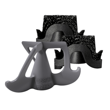 QuinSpin V2.0 Heads Replacement Set 58mm | Drill Head + 2x Brush | 26mm