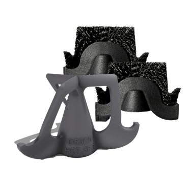 QuinSpin V2.0 Heads Replacement Set 53mm | Drill Head + 2x Brush | 27.5mm