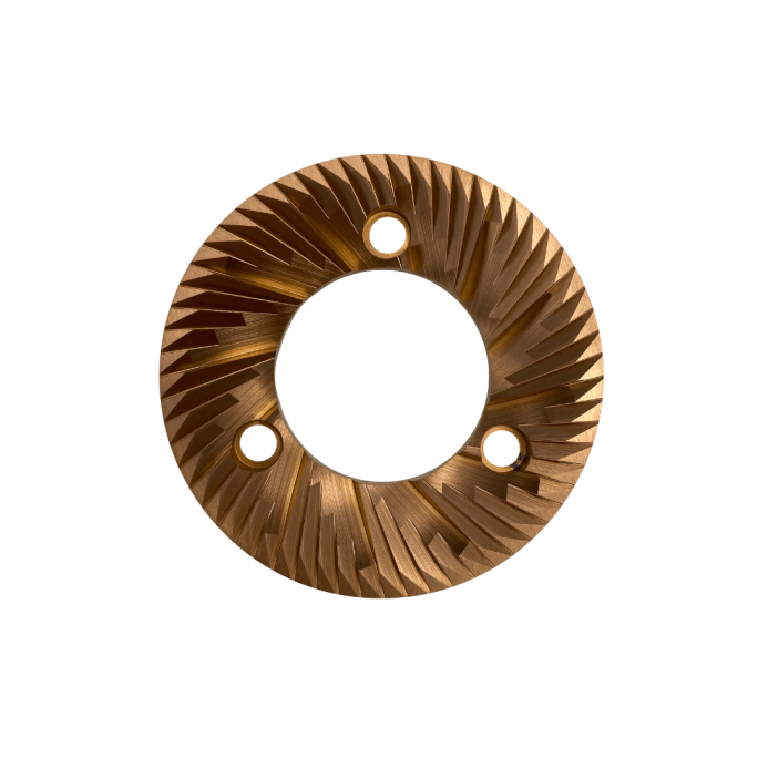 SSP 74mm Mythos Espresso Red Speed coated burrs #1