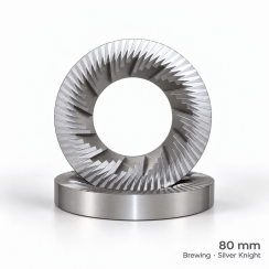 SSP 80mm Weber/Lagom Silver Brewing burrs