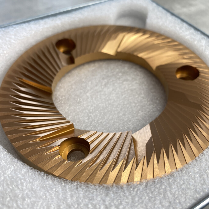 SSP 98mm (EK43 High Uniformity) Red Speed coated burrs #2