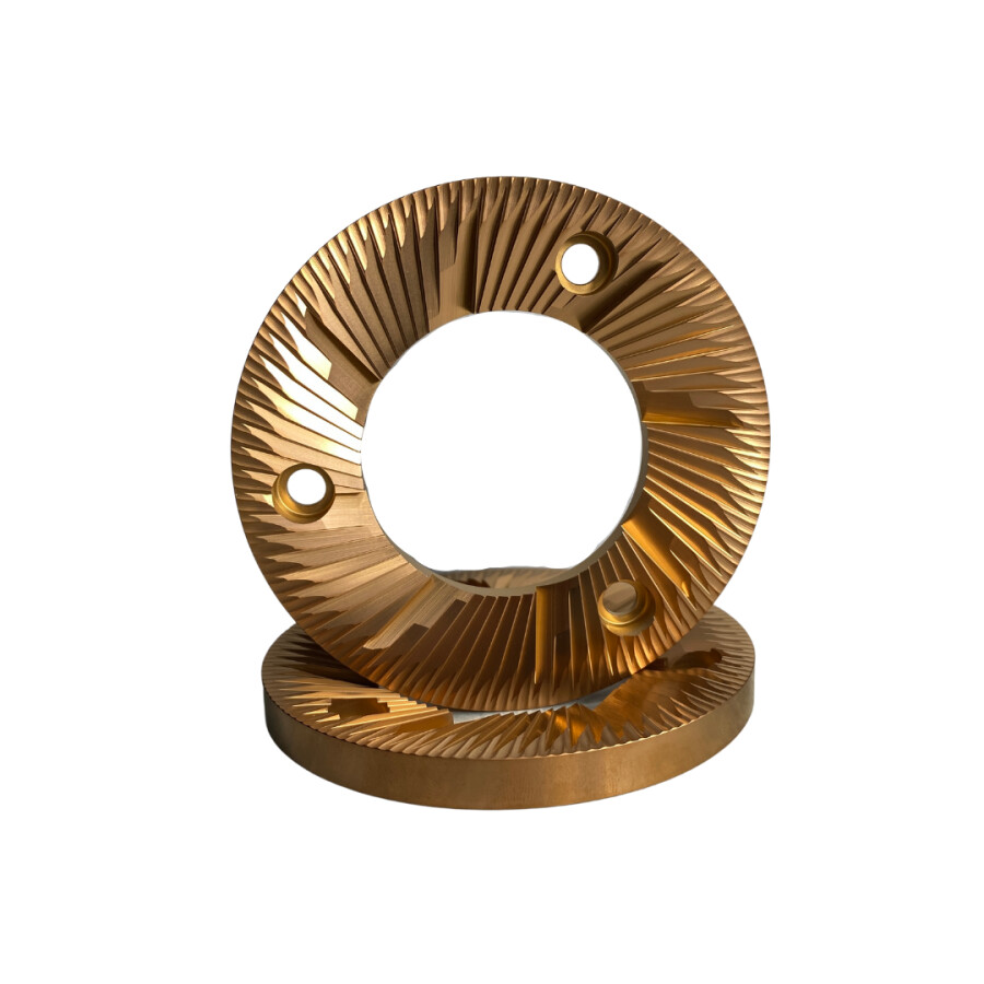 SSP 98mm (EK43 Ultra Low Uniformity) Red Speed coated burrs 