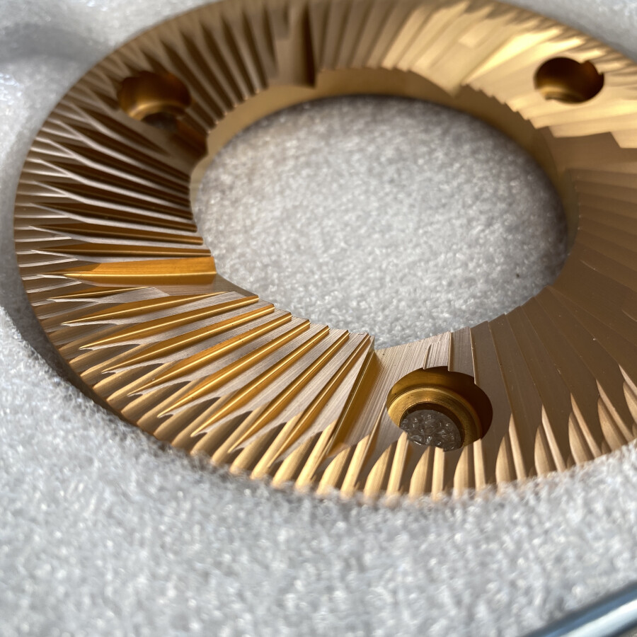 SSP 98mm (EK43 Ultra Low Uniformity) Red Speed coated burrs 